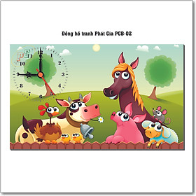 Đồng hồ tranh để bàn Phát Gia PGB-02