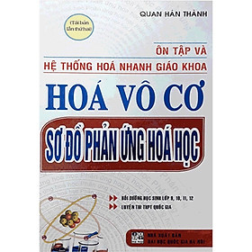 Hình ảnh Sách - Ôn tập và hệ thống hóa nhanh giáo khoa Hóa vô cơ Sơ đồ phản ứng hóa học