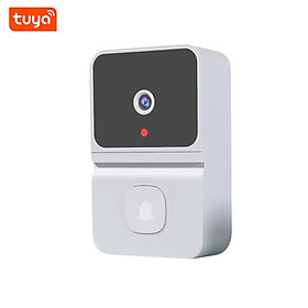 TUYA Smart Video Doorbell Wireless HD Camera PIR Motion Detection IR Alarm Security Door Bell Wi-Fi Intercom For Home Apartment