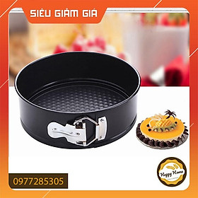 Khuôn tròn chống dính CHẤT LƯỢNG CAO đế rời có khóa 8inch
