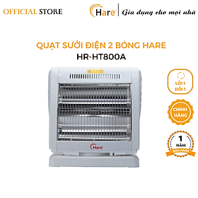 Quạt sưởi điện 2 bóng HR-HT800A -hàng chính hãng thương hiệu Hare - bảo hành 18 tháng