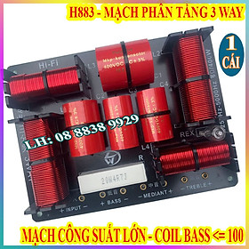 Mua MẠCH PHÂN TẦN 3 LOA - 1 BASS 1 TRUNG 1 TREBLE H883 CAO CẤP - GIÁ 1 CÁI