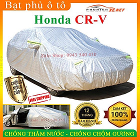 Bạt Che Phủ xe Honda CRV Bạt Phủ Ô Tô Honda CRV Bạt phủ Xe Ô Tô Honda CRV CAO CẤP 3 LỚP Chống Nắng Nóng Chống 