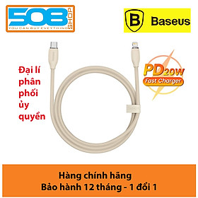 Mua Cáp sạc nhanh Baseus 20W  Cáp sạc C to iPhone 20W cho IP12/13 Baseus Jelly Liquid Silica gel Fast Charging Data Cable - Hàng chính hãng