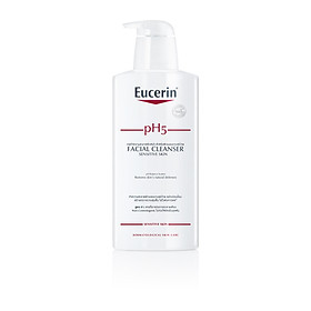 Sữa rửa mặt cho da nhạy cảm Eucerin pH5 Facial Cleanser 400ml (Nhập khẩu)