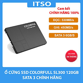 Ổ cứng SSD Colorful 128GB SL300 SATA 3 - Hàng chính hãng