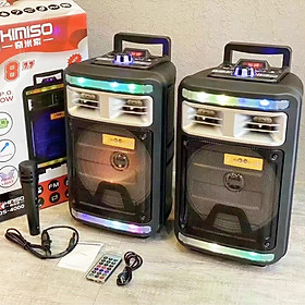 Mua Loa Kẹo Kéo Karaoke Bluetooth KIMISO QS4000 - Tiện lợi - Âm to - Cực đã - Loa Bluetooth Không Dây Giá Rẻ - Hàng Nhập Khẩu