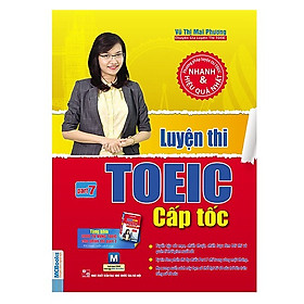 Luyện Thi Toeic Cấp Tốc Part 7 (Tặng kèm booksmark)