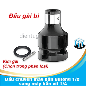 Đầu chuyển máy bắn Bulong 1/2 sang máy bắn vít 1/4