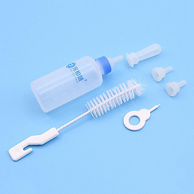 Bình Đựng Thức Ăn Kèm Bộ Cọ Rửa Dành Cho Thú Cưng
