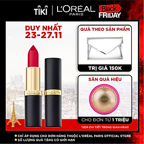 Son lì mịn môi L'Oreal Paris Color Riche Matte 3.7g