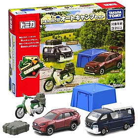 Tomica Let's Go With Tomica Auto Camp Set