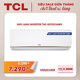 Máy lạnh TCL Inverter 1 HP TAC-10CSD/XAB1I - Hàng chính hãng - Bảo hành 3 năm