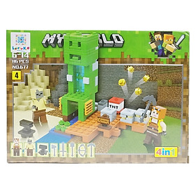 Bộ Xếp Hình - My World - 677 (Li62) - Mẫu 4 (116 Mảnh Ghép)