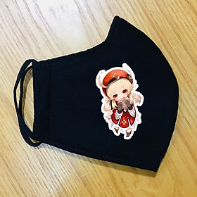 Set 2 KHẨU TRANG  genshin impact nhiều nhân vật