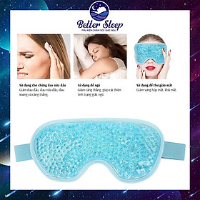 Chườm mắt nóng lạnh dạng Gel giúp thư giãn lưu thông máu dễ ngủ, giảm mỏi, đỡ đau, giảm quầng thâm #25