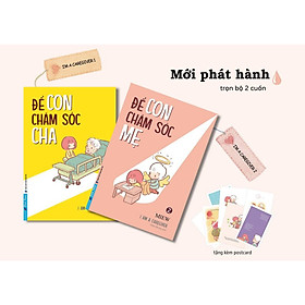 Sách - Combo Để Con Chăm Sóc Cha + Để Con Chăm Sóc Mẹ (FN-MK)