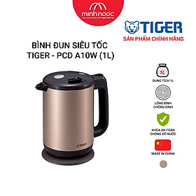 HÀNG CHÍNH HÃNG: BÌNH ĐUN SIÊU TỐC TIGER PCD-A10W MÀU NÂU/ ĐỎ