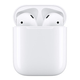 Tai Nghe Bluetooth Apple AirPods 2 True Wireless (Sạc Có Dây) - Model A2032,A2031,A1602 - Hàng Nhập Khẩu