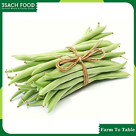Đậu que (Đậu Cove, Đậu Cô Ve, Đậu Tây) - khay 300gr - Chuẩn An Toàn VietGap