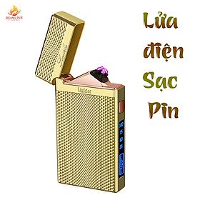 Bật lửa điện hộp quẹt điện độc lạ sạc pin tiện lợi