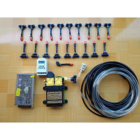 Mua Bộ KIT Phun Sương Tưới Cây Tự Động 20 béc  phun sương tưới vườn lan hoặc rau tự động