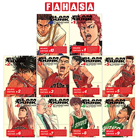 Combo Manga - Slam Dunk - Deluxe Edition: Tập 1 - 10 (Bộ 10 Tập)