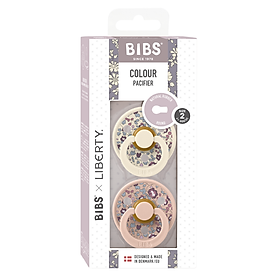 NÚM TI BIBS COLOUR LIBERTY  2 CÁI HỘP TẶNG KÈM NẮP ĐẬY