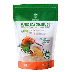 Đường hoa dừa Sokfarm - Chỉ số đường huyết thấp, dùng được cho người tiểu đường type 2, không tăng cân, không tăng đường huyết