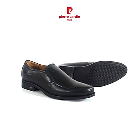 Giày lười nam không dây Pierre Cardin PCMFWL 354, thiết kế đơn giản, chất liệu da bò