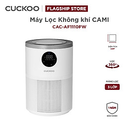 Máy lọc không khí Cuckoo 34m2 CAC-AF1110FW/WHCKV - 3 in 1 HEPA- lọc bụi mịn PMO.3- đèn cảnh báo chất lượng không khí- Bảo hành 12 tháng- Hàng chính hãng Cuckoo