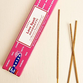 Thanh Hương Tình Yêu (Love Spell - SATYA Incense) Thu Hút Tình Yêu & Vận May l XÔ THƠM THANH TẨY