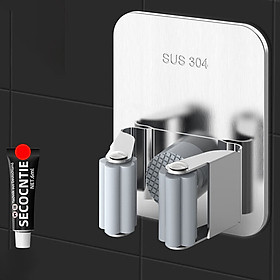 Mua Móc Treo Cây Lau Nhà Dán Tường Chất Liệu INOX304 Cao Cấp NAVIVU