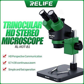 Mua Kính hiển vi RELIFE RL-M3T-B1 (3 mắt không camera  đèn led)