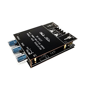 50W*2 BT Audio Amplifier Module AUX BT5.0 Audio Input Left and Right Channel Output Power Amplifier Board with Sound Volumes Adjustment