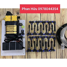 Mua Bộ phun sương tưới cây máy đôi Sinleader 20 béc đồng 1 hướng (cửa) có hẹn giờ time  smart wifi