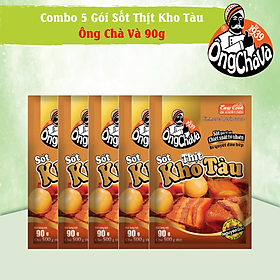 Combo 5 Gói Sốt Thịt Kho Tàu Ông Chà Và 90gr (Simmered Pork Sauce)