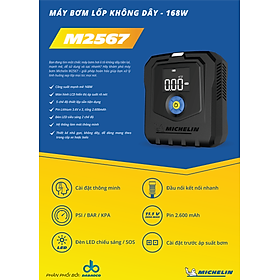 Máy bơm lốp không dây-168W