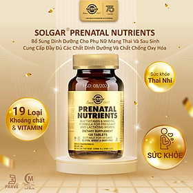 NHẬP KHẨU USA CHÍNH HÃNG - VIÊN UỐNG DÀNH CHO PHỤ NỮ MANG THAI Thực phẩm bảo vệ sức khỏe PRENATAL NUTRIENTS - 120 VIÊN