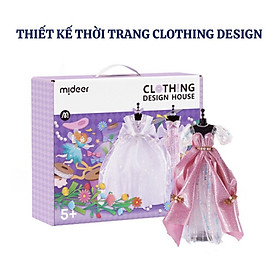 Đồ chơi thiết kế thời trang Mideer Clothing Design House - Dụng cụ may vá thủ công tại nhà cho bé từ 5 tuổi