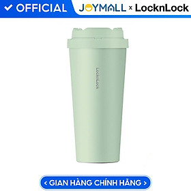 Mua Ly giữ nhiệt LocknLock 550ml màu xanh mint độc quyền LHC3249MIT - Hàng chính hãng  mở nắp một chạm  chất liệu thép không gỉ miệng ly rộng - JoyMall