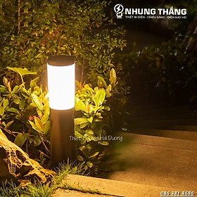 Mua Đèn Cột Trang Trí Sân Vườn DSV-1160 Chống Nước - Chiều Cao 45cm - Cắm Điện 220V - Kèm Bóng G45 - Có Video