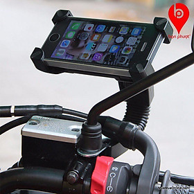 Mua Giá Đỡ Điện Thoại Kẹp 4 Góc Gắn Kính Chiếu Hậu