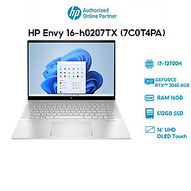 Laptop HP Envy 16-h0207TX (7C0T4PA)(i7-12700H|16GB|512GB|RTX 3060 6GB|16') Hàng chính hãng