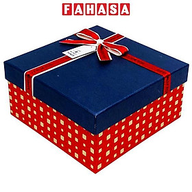 Hộp Quà Cao Cấp Có Nơ - Nắp Rời - Size 18 x 18 x 9 cm - Linh Lan V1809ORI-V2 - Mẫu 13