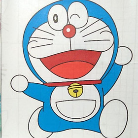 DECAL DÁN NẮP BỒN CẦU DOREMONDORAEMON HOUSE