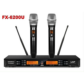 Mua Mic không dây Nanomax FX-6200U. model 2021- Hàng Chính Hãng