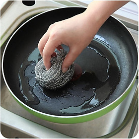 Mua Combo 6 Miếng Chà Nồi Bằng Thép Không Gỉ