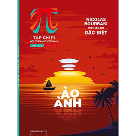 Ảnh bìa Tạp chí Pi - Hội Toán Việt Nam/Trọn bộ 10 cuốn - 12 số năm 2022