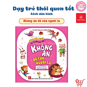 Sách Dán hình - Dạy trẻ thói quen tốt - Tự mặc quần áo - Bộ 6 tập - Đinh Tị Books